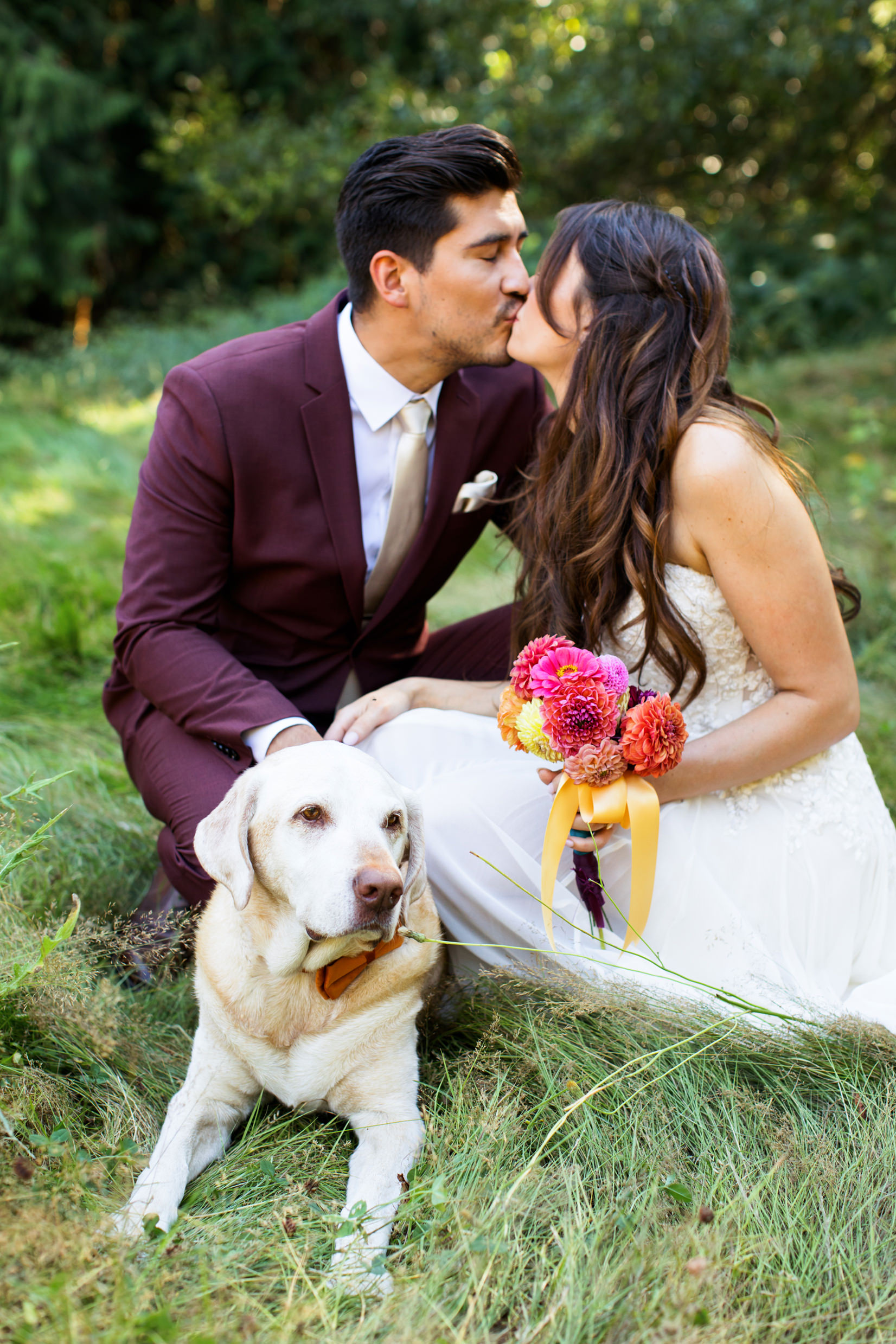Private Whidbey Island Wedding Photos